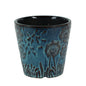 Ice Blue Hortus Cairns Stamped Pot (20.5 x 19cm)