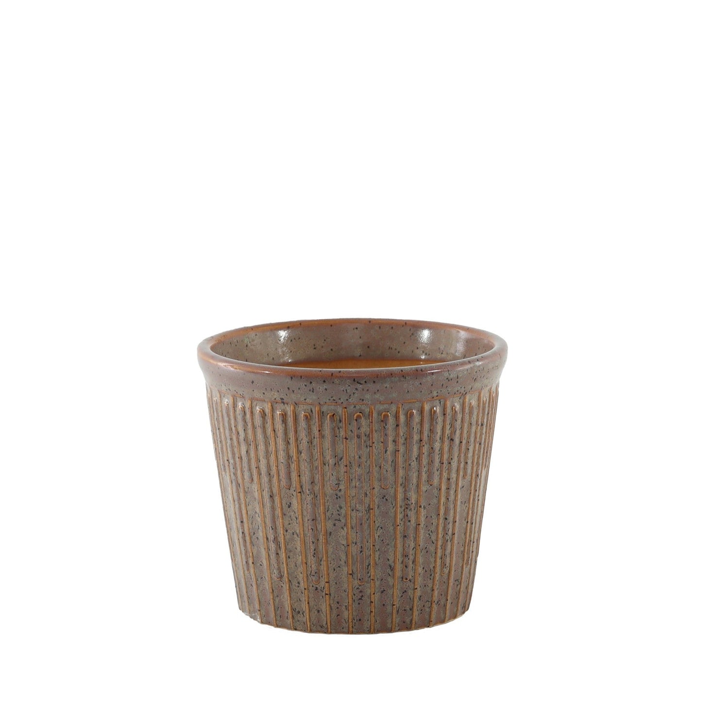 Brown Hortus Linea Pot (11.5 x 10.5cm)