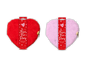 Assorted Valentine Heart Faux Fur Diary with Lock