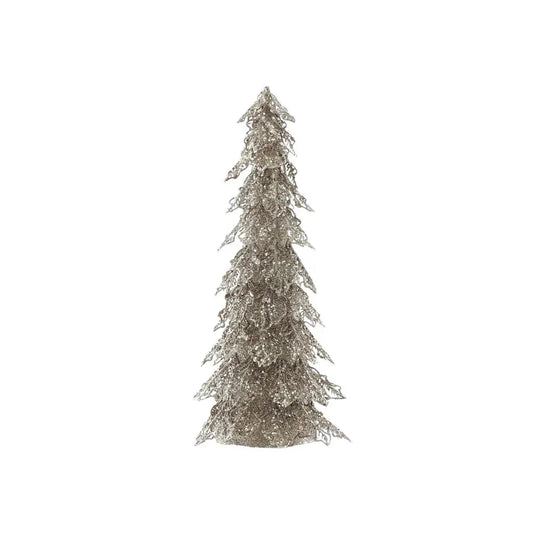 Glittered Leaf Tree - Gold (45cm)