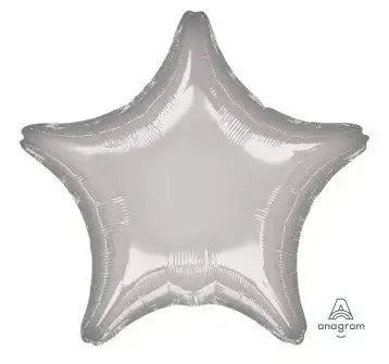 Silver Foil Star Balloon (18 Inch)