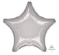 Silver Foil Star Balloon (18 Inch)