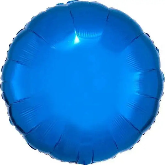 Sapphire Blue Circle Balloon (18 Inch)