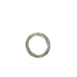 Grey Unpeeled Willow Ring with White Wash (20cm)
