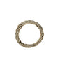 Grey Unpeeled Willow Ring with White Wash (30cm)