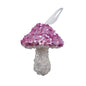 Discover the Pink White Sequin Mushroom Hanging Decoration (9cm) at Bristow Direct