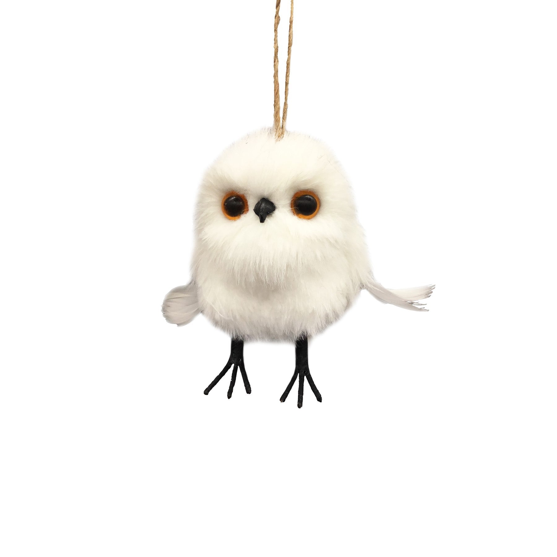 Discover the White Owl Hanging Decoration (10cm) at Bristow Direct