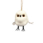 Discover the White Owl Hanging Decoration (10cm) at Bristow Direct