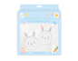 Pack of 10 Easter Bunny Paper Plates with Attachable Ears