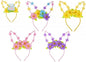 Spring/Summer Flower Bunny Headband (Assorted)