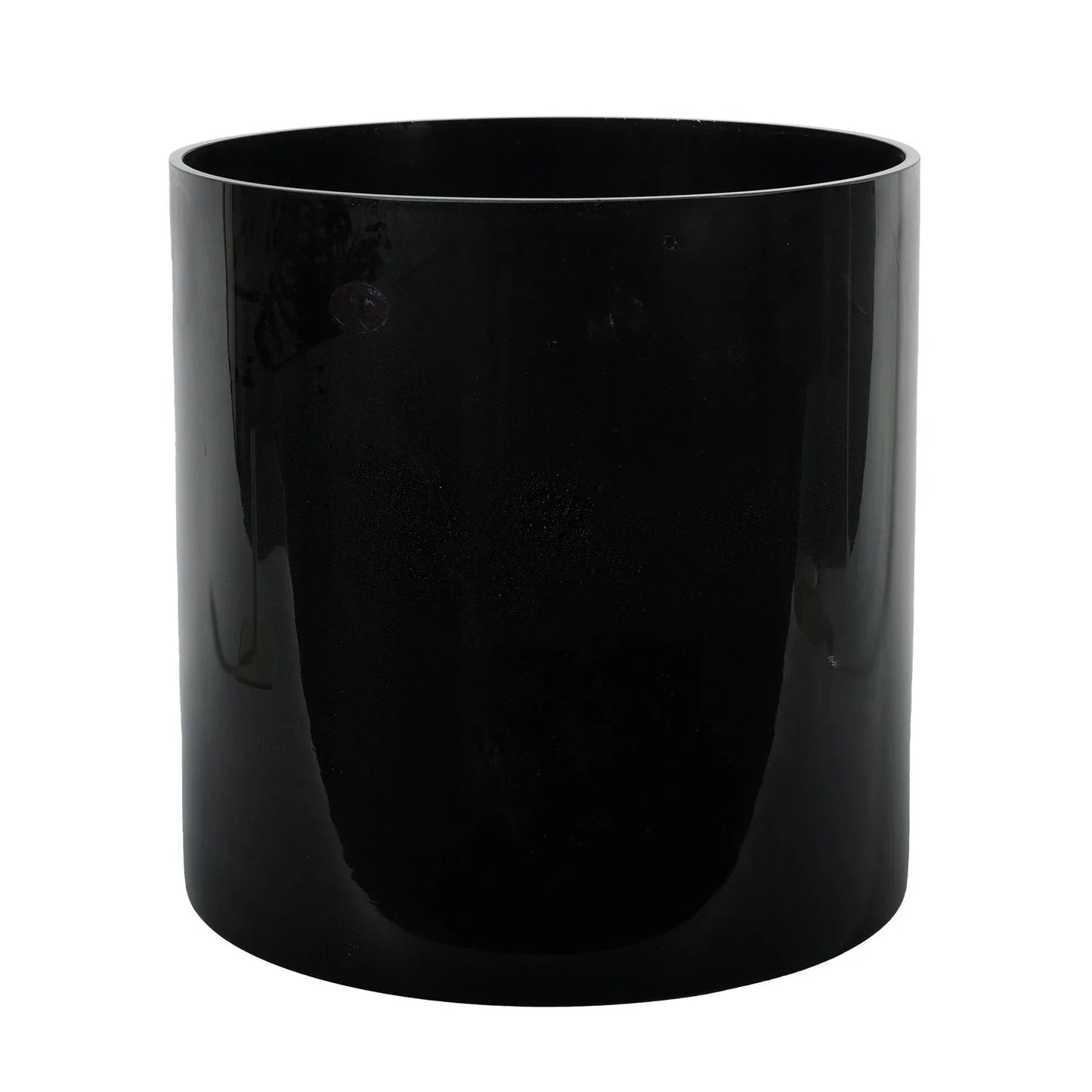 Cylinder Vase - Black Gloss - H25x25cm