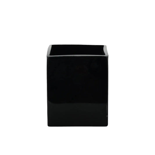 Cube - Black Gloss -10x10x12cm
