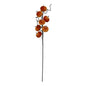 Orange Velvet Pumpkin Pick (70cm)