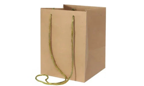 Natural Hand Tie Bag