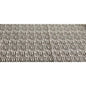Black and white wavy striped tablecloth with modern abstract pattern
