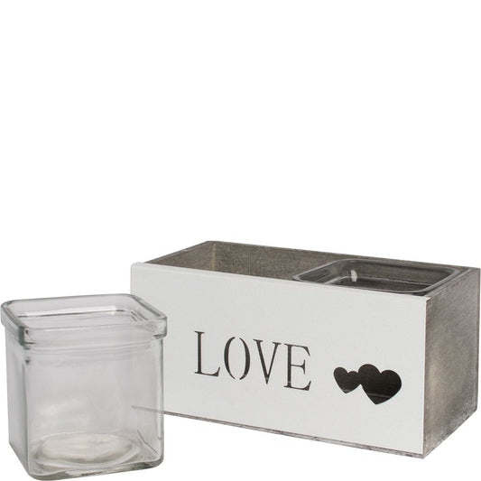 Love Me Do Vases and Display Box