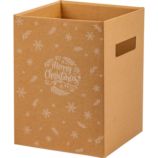 Merry Christmas Kraft Delivery Box