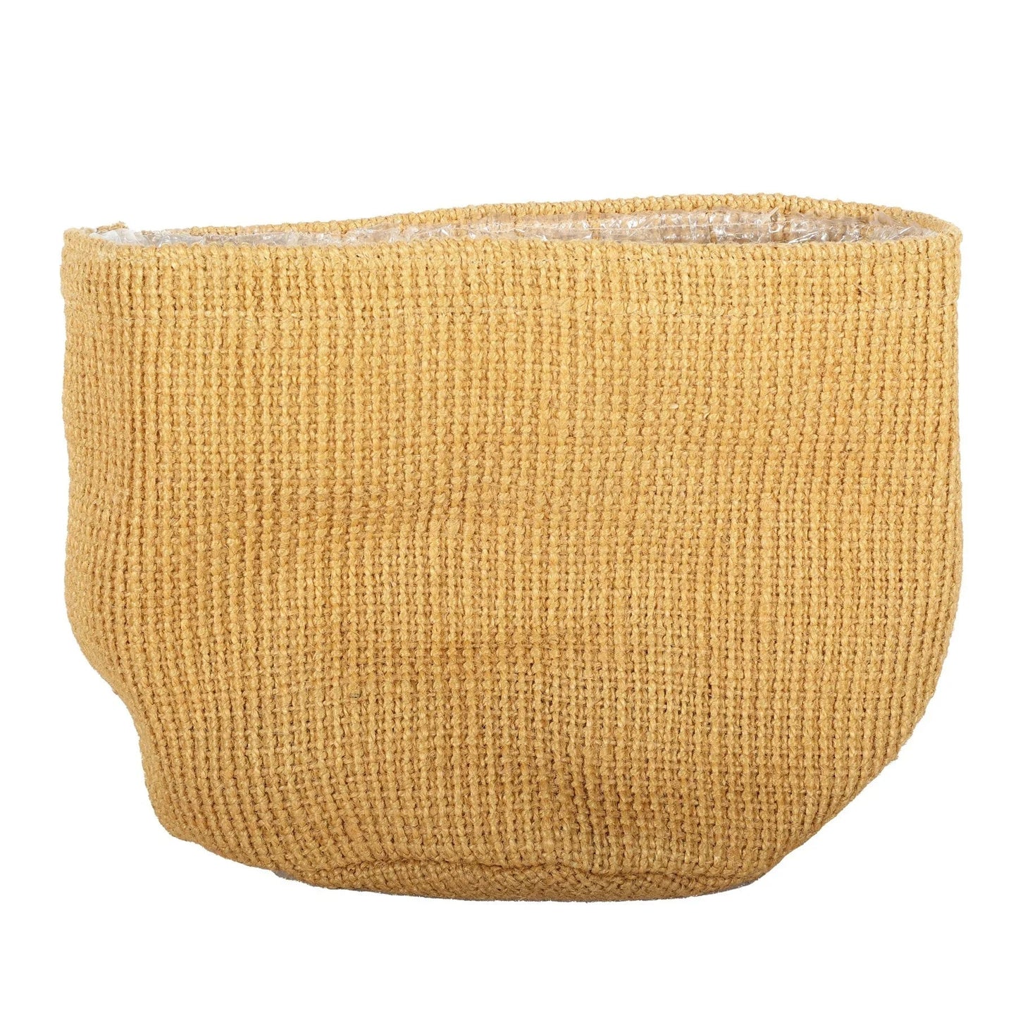Jute Nursery Basket with Liner (20 x 20cm)