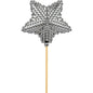 Silver Dazzle Star Pick