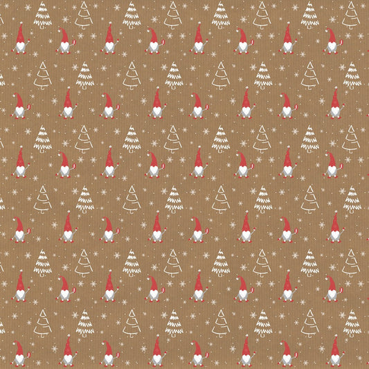 Gonks Magical Forest Kraft Paper (50cm x 100m)