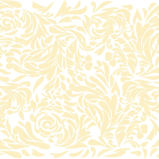 Cream Tempestuous Rose Frosted Cello Film (80cm x 50m)