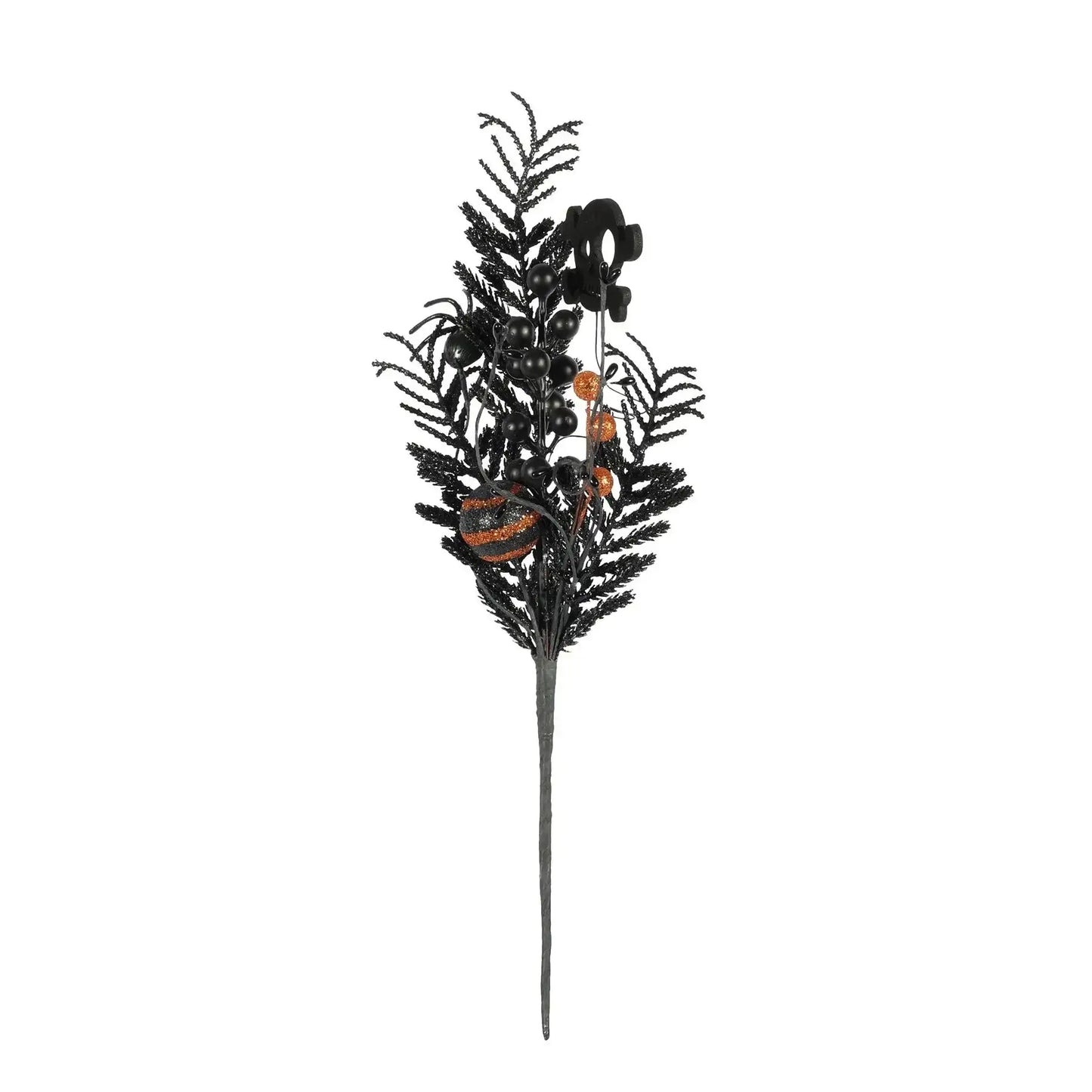 Spooky Spider and Skull Stem (45cm)