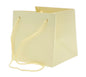 Small Ivory Hand Tie Bag