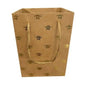 Kraft Flower Bag with Gold Bees (Pack of 10)
