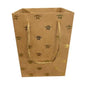 Kraft Flower Bag with Gold Bees (Pack of 10)