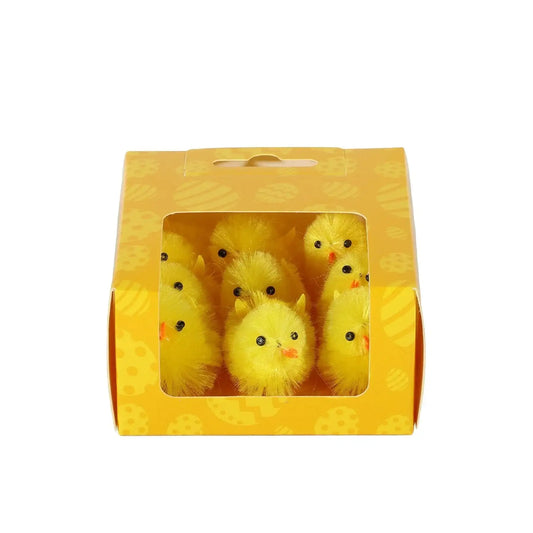 Easter Chicks in Display Box (Pack of 9)