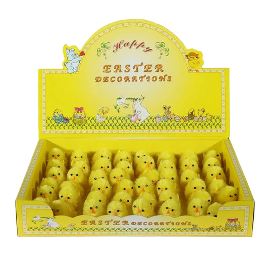 Pack of 48 Chicks In Tray (4cm)