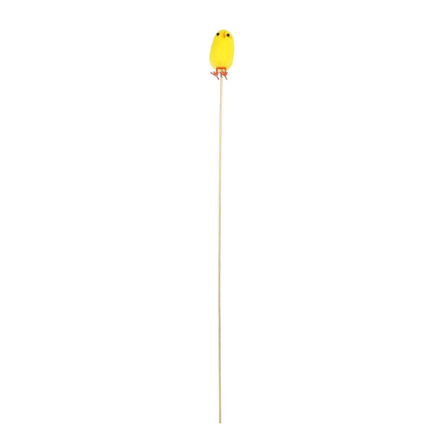 Chick on Wooden Stick (Pack of 6)