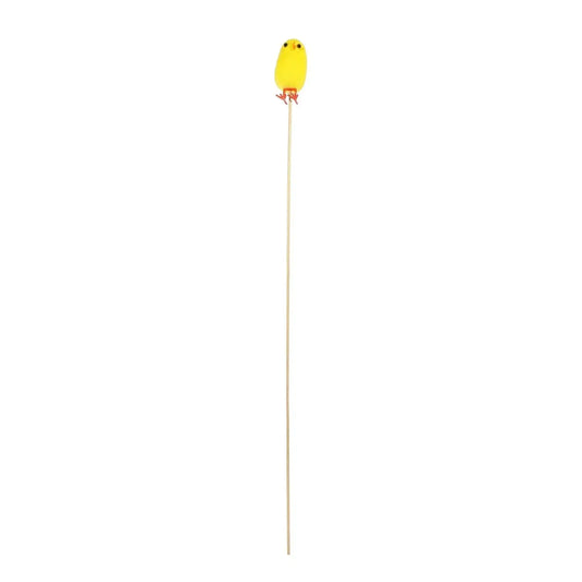 Chick on Wooden Stick (Pack of 6)