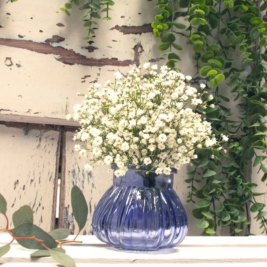 Lilac Veneto Bubble Glass Jar Vase (7.5cm)
