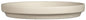 White Granite Terracotta Saucer (18.5Â x 2.5cm)