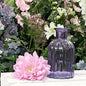 Lilac Flora Bottle Glass Vase (13.7cm)