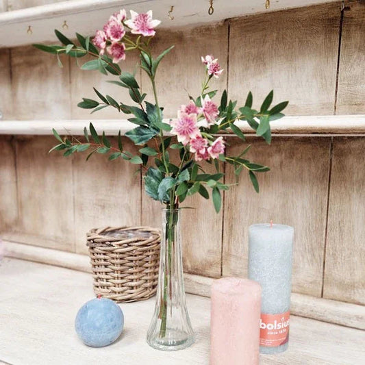 Clear Ashley Bud Vase (21cm)