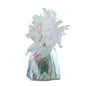 Iridescent Foil Balloon Weight with Tag