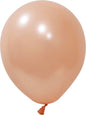 Metallic Rose Gold Latex Balloons - 10 inch (Pack of 100)