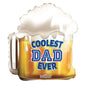 Coolest Dad Beer Balloon (18inch)