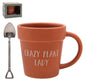 Green Crazy Plant Lady Mug &amp; Spoon
