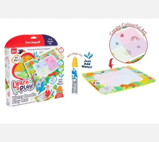 Colourful Water Doodle Mat