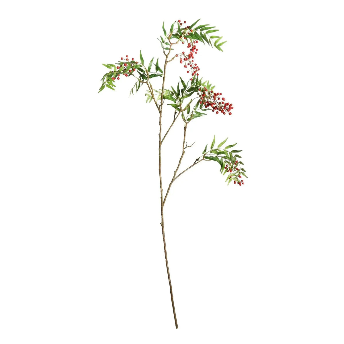 Red Botanica Berry Branch (126cm)