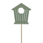 Green Birdhouse Bloomy (Pack of 10)
