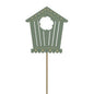 Green Birdhouse Bloomy (Pack of 10)