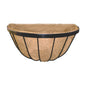 Brown Wrought Iron Wall Basket (40cm)