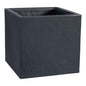 Graphite Square Riven Planter (30cm)