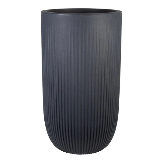 Graphite Tall Round Planter (62cm)