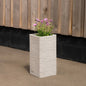 Stone Tall Square Amalfi Planter (60cm)