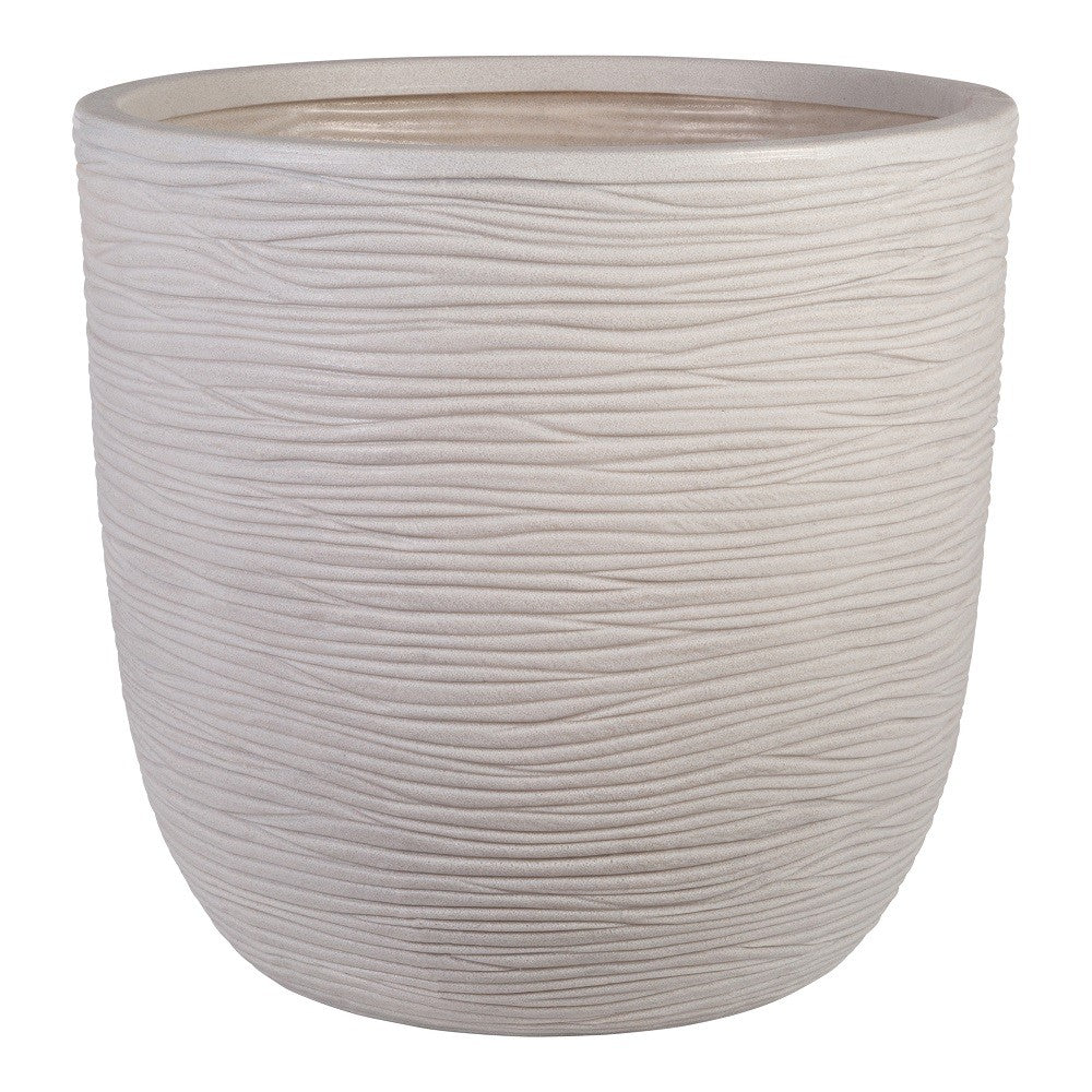 Discover the Stone Round Amalfi Planter (40cm) at Bristow Direct